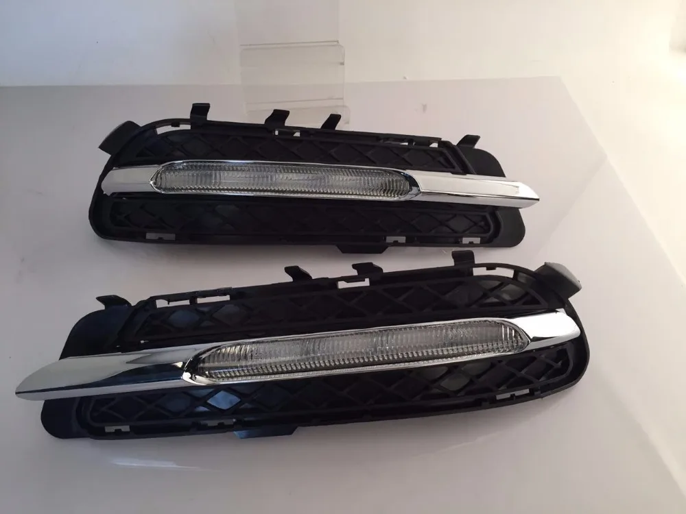 Osmrk led drl дневного света для Mercedes benz W212 E180 E200 E260 E320 E400 2011