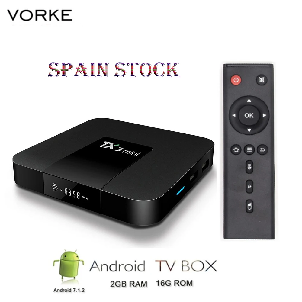 

Vorke TX3 MINI Android Smart TV Box Amlogic S905W 4K TV Box 2GB ROM16GB RAM WIFI LAN HDMI Set-top Box