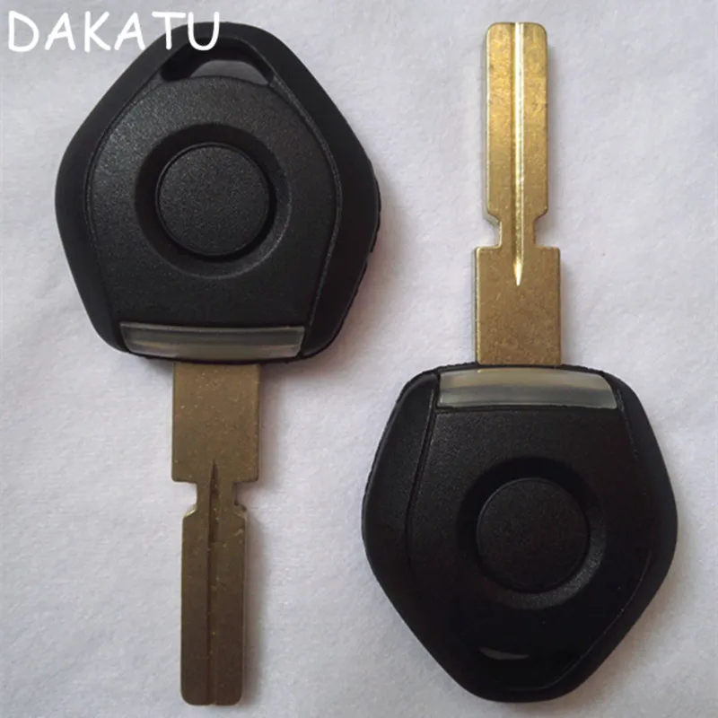 

DAKATU 1 Buttons Transponder Key with Light for BMW MW 3 5 7 Z3 SERIES E36 E34 E38 E39 W140 W126 W146 Transponder Key Shell