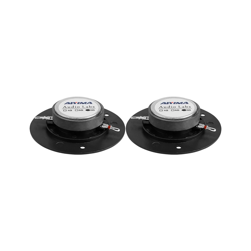 AIYIMA 2 шт. 3 дюймовый звуковой динамик Driver 8 Ohm 10W колонки громкоговоритель для