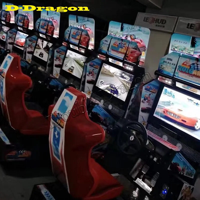 US $633.99 TT Motor Car Racing Driving Game Motherboard Arcade Kit Car Racing Simulator Outrun Game Board for Coin Operated Game Machine