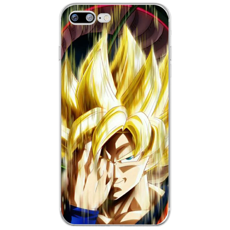 Манга комиксы Dragon Ball z goku DragonBall Мягкий силиконовый чехол из ТПУ чехол для iphone 7 6 6s 8 Plus 5S SE X Xs Max Xr Coque Capinha