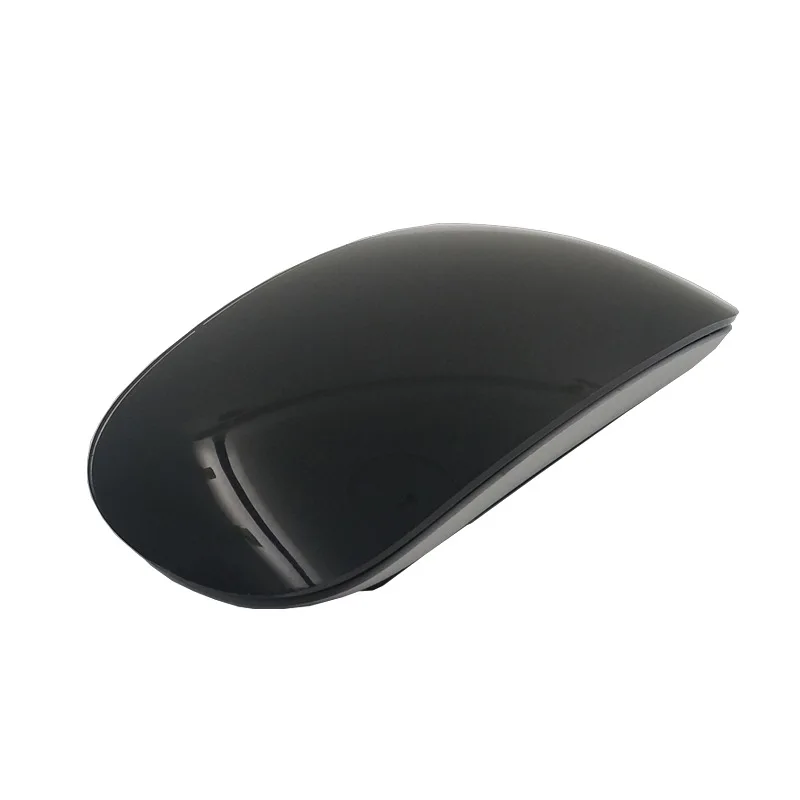Black Photoelectric Портативная Bluetooth мышь 2,4G тонкая ультрабесшумная оптическая беспроводная мышь для компьютера дропшиппинг - Цвет: Black Photoelectric