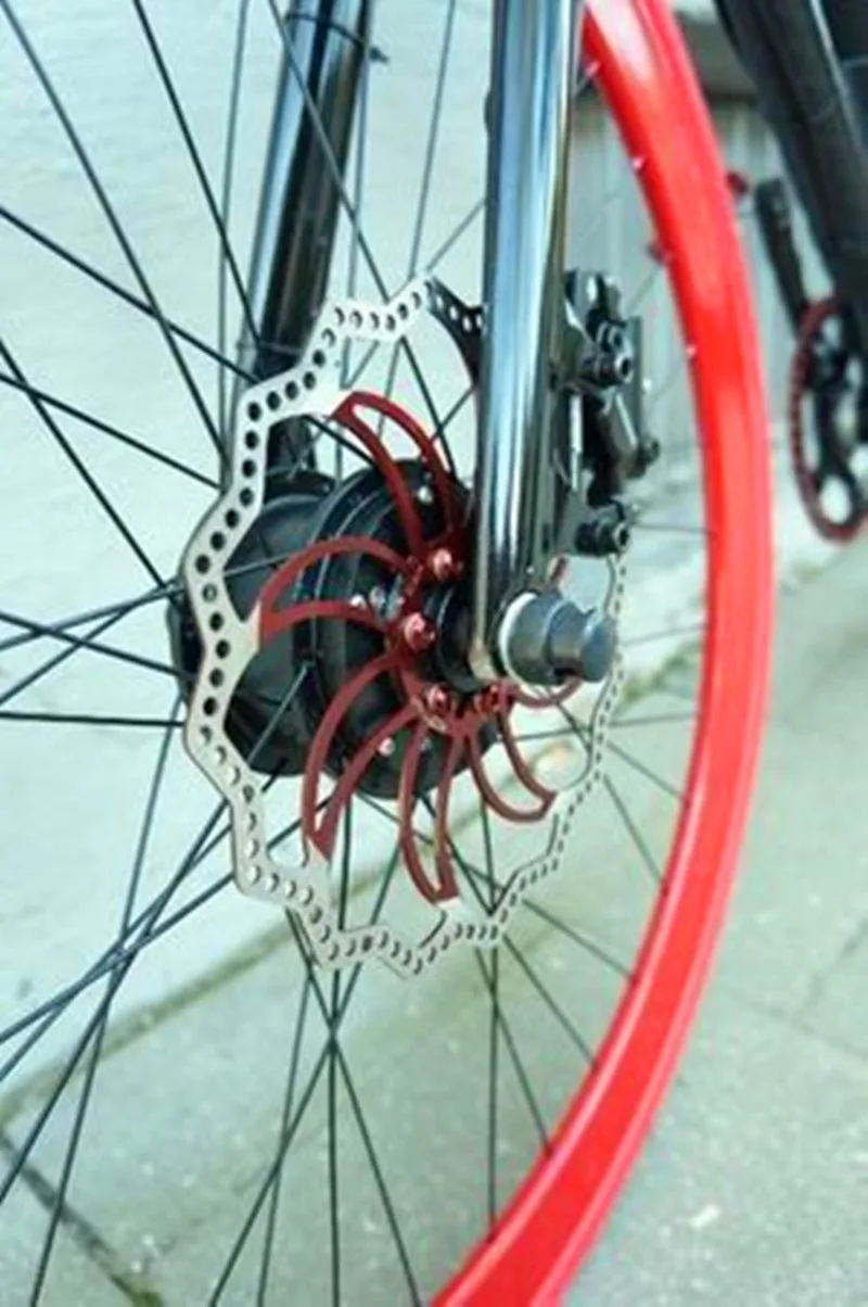 Sale 2.3Kg Max 24V/33V/36V 500W Built-in controller disc brake front hub motor for electric bike&electric bicycle 3