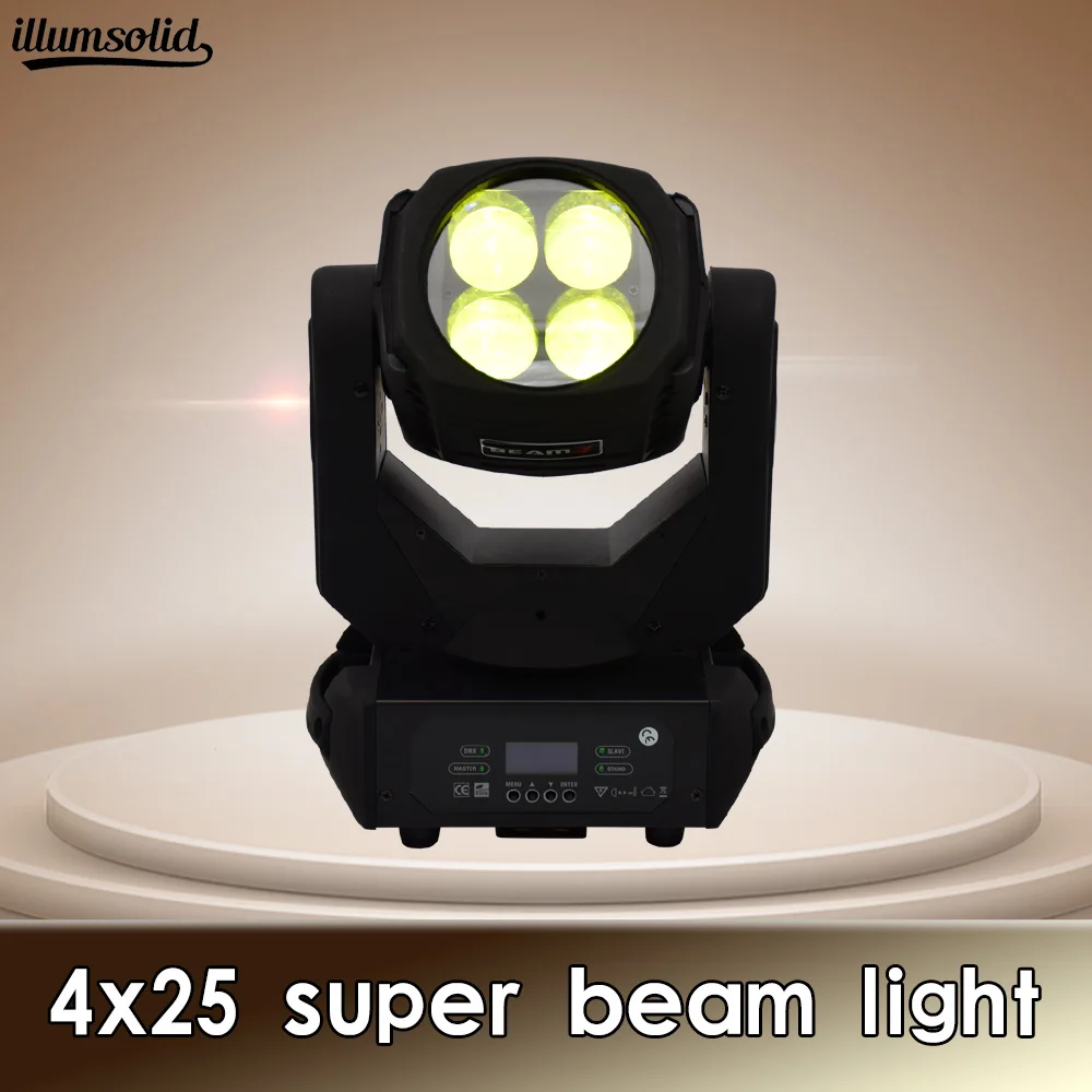 

4x25w dmx moving head beam light high brightness dj nightclub effect light