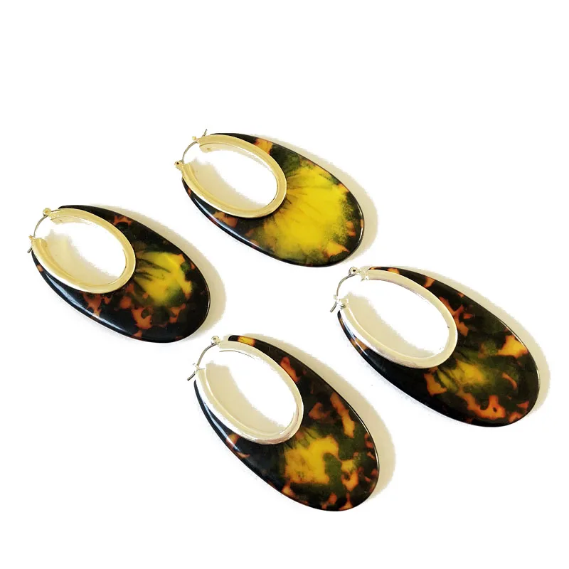 

Free Shipping Leopard Big Fashion European and American Style Earring