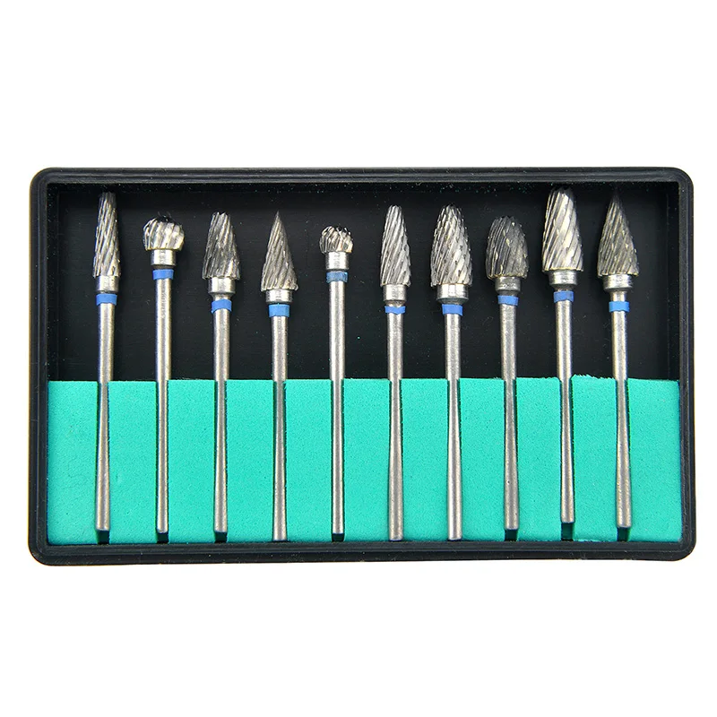 Tungsten Steel Dental Burs Lab Burrs Tooth Drill 0