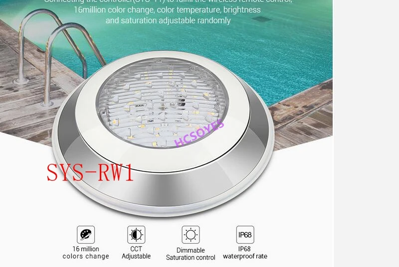 MiLight SYS-T1/SYS-T2/SYS-RL1/SYS-RW1/SYS-RC1/SYS-RC2 rgb Wi-Fi контроллер светодиодного освещения с сенсорным управлением усилитель мощности светодиодный настенный светильник с новой уникальной технологией рассеивания