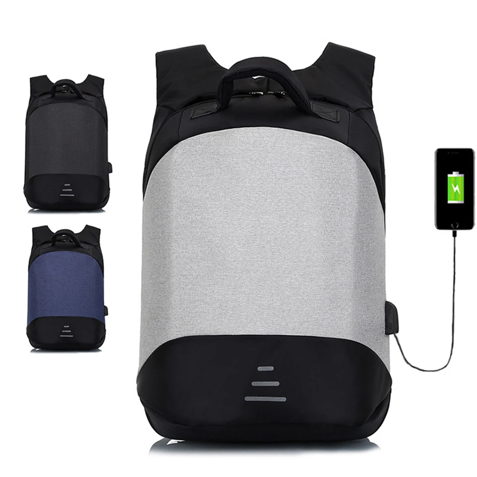

Anti theft Backpack Mens Women Male Female Back Pack 15.6 Inch Laptop Backpacks Outdoor Travel Bags USB Charging Notbook Bagpack