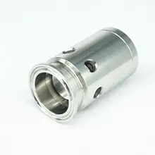 1," Tri Clamp 3 бар выключатель вакуумный предохранительный клапан пружинный Тип санитарный SUS 304 варение пива из нержавеющей стали