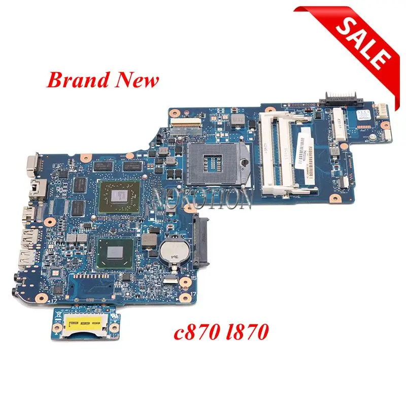 Nokotion H000046340 اللوحة لابتوب توشيبا C870 l870 l875 17.3 شاشة ati التنقل راديون hd ddr3 اللوحة