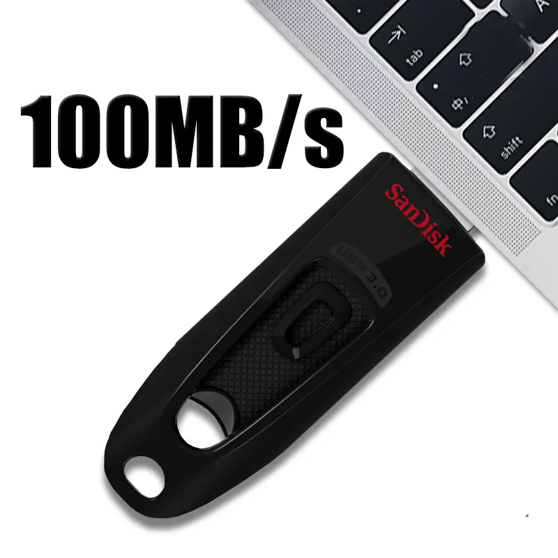 USB флеш-накопитель SanDisk, USB 3,0, флеш-накопитель 256 ГБ, 128 ГБ, 64 ГБ, 32 ГБ, 16 ГБ, флеш-накопитель