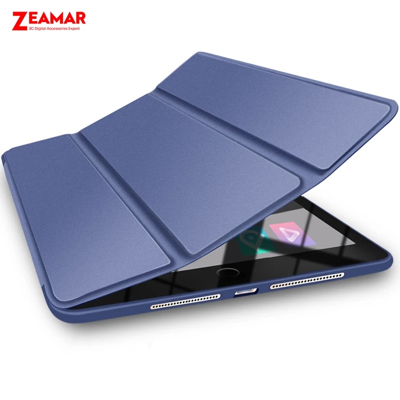 

Case For Samsung Galaxy Tab S4 2018 10.5 inch SM T830 T835 Leather Smart Magnetic Trifold Stand Cover For Samsung Galaxy S4 10.5