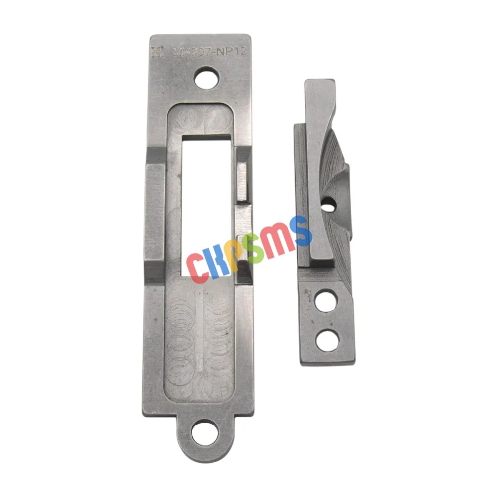 1SET KH267-NP/FD 바늘 (목구멍) Durkopp Adler 167 267 재봉틀에 맞는 플레이트 및 피드 도그