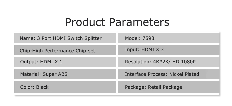 hdmi splitter 4k hdmi switch 8