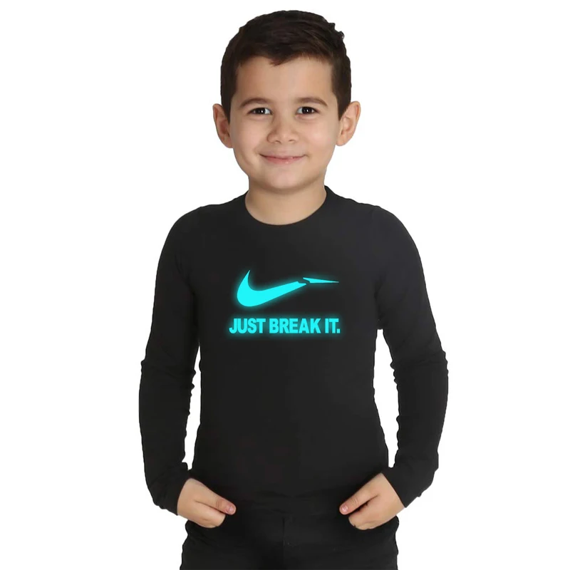 

LYTLM Funny T-shirt for Girls Boy Branded T Shirt Autumn Clothing for Kids Anime Kids Long Sleeves Shirts Hip Hop Punk Girls Top