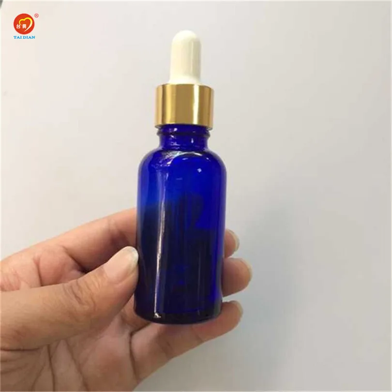 Wholesale 50ml Glass Dropper Bottles with Leakproof Cap Liquid