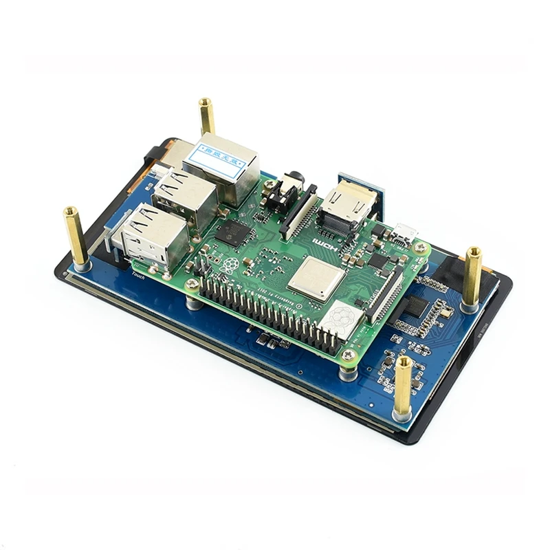 2 шт. Raspberry Pi 4 lcd AMOLED 5,5 дюйма 1080P 5 дюймов HDMI емкостный 1920*1080 сенсорный экран модуль для Raspberry Pi 3B+ 2B