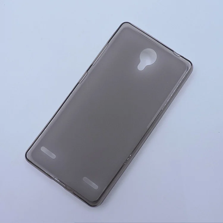 Супертонкий защитный чехол из ТПУ для ZTE Blade A521 Прозрачная мягкая задняя крышка
