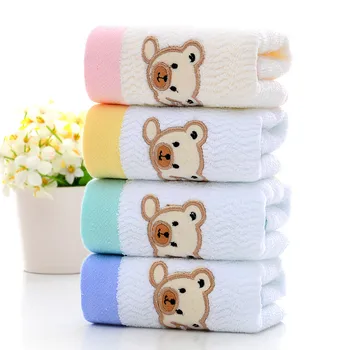 

Clean Hearting New Arrival Children Face Towels Hair Hand Kids Cartoon Cotton Baby Towel Adults Boys Girls Toddler Gifts 25x50CM