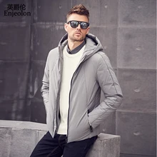 Бренд Enjeolon, утолщенный Зимний пуховик, мужской светильник, пуховое пальто для мужчин, парка, пальто, 3XL, Мужская парка, YR919