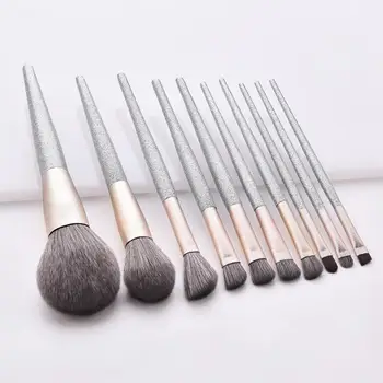 

7pcs/10pcs Pro Makeup Brushes Set Portable For Foundation Powder Blush Eyeshadow Concealer Eye Make Up Brushes Cosmetics Beauty