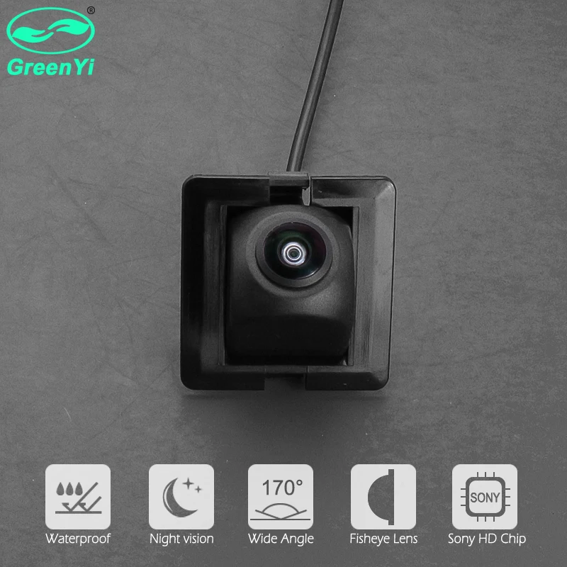 

GreenYi HD 170 Degree 1080P Fisheye Sony/MCCD Lens Starlight Night Vision Car Reverse Rear View Camera For Toyota Prado 150