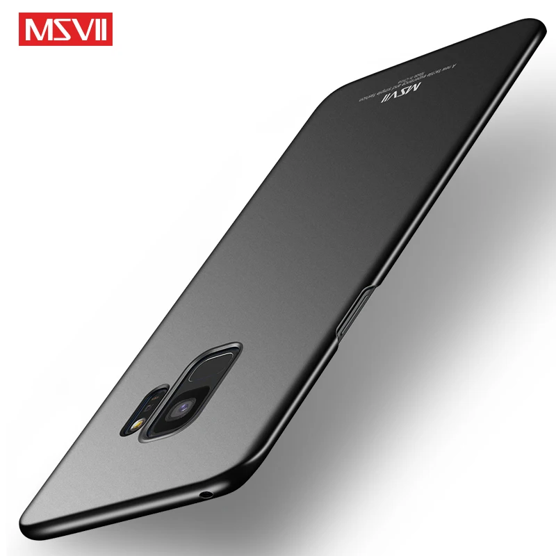 

MSVII For Samsung Galaxy S10 S9 S8 plus S10E S7 S6 edge plus phone case PC hard Coque cover for samsung note 8 S 10 8 9 E case