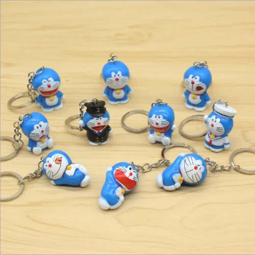 

Cartoon Cute Doraemon Dolls Set out Key Chains and Bag Accessories