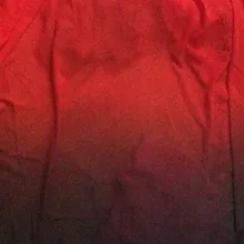 100d шифон черный красный 2 тон материал для платья юбки мода Омбре шифон ткань для одежды