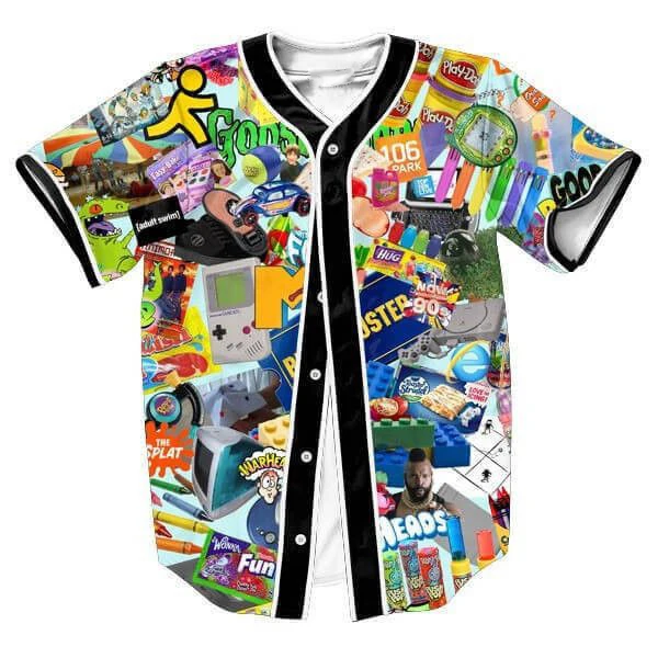 designer baseball shirts