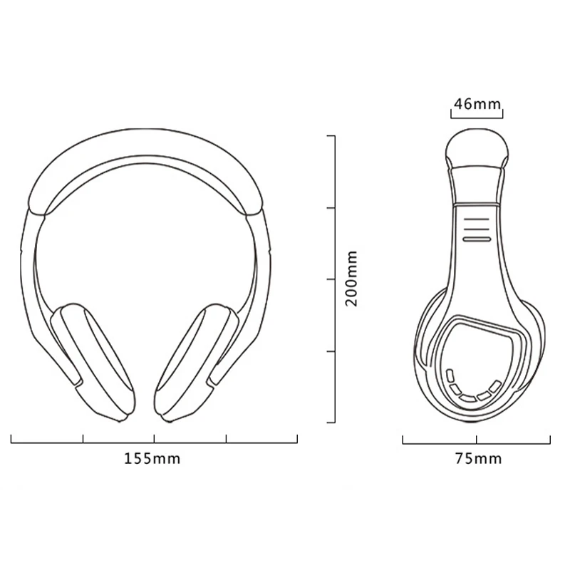 Стерео Bluetooth Наушники карты MP3 FM гарнитура Беспроводной наушники громкой связи