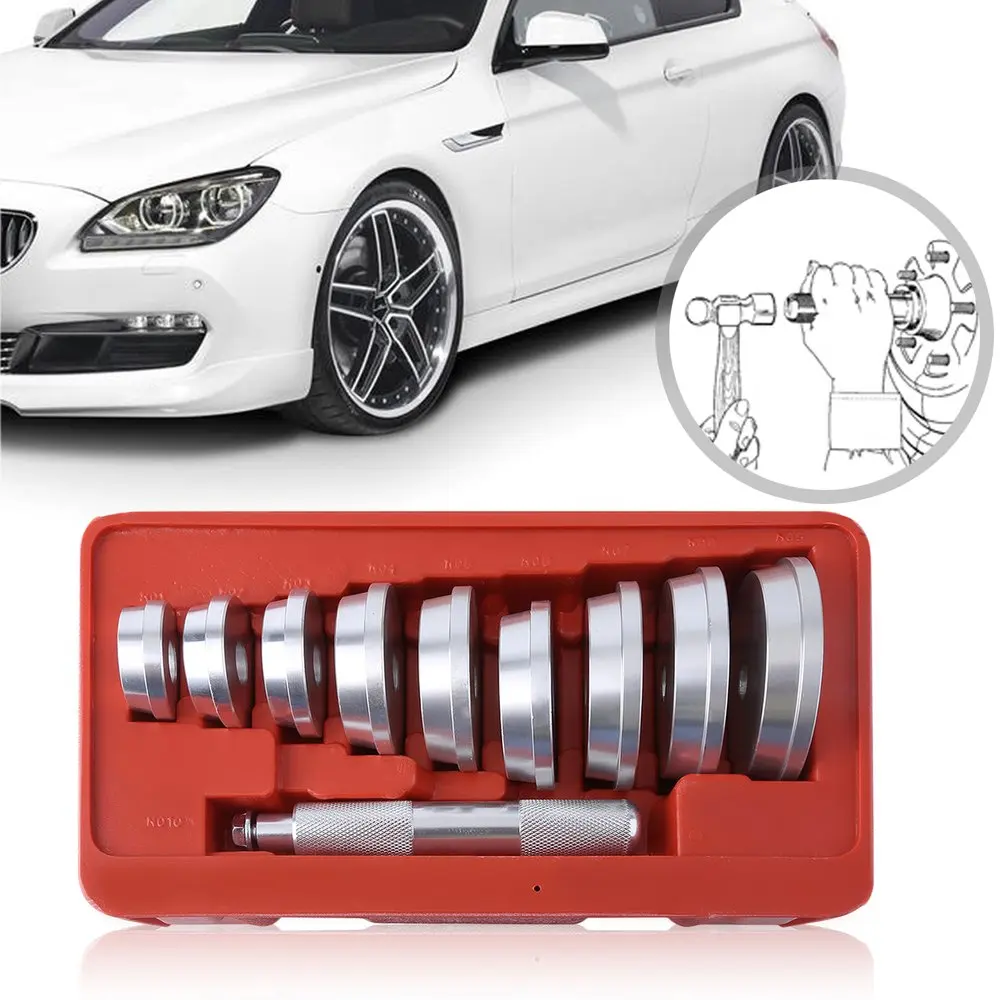 10Pcs/set Automotive Bearing Installation Removal Tool Car