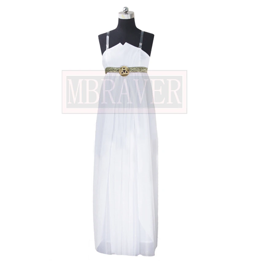 

2018 The Legend of Zelda Breath of the Wild Princess Zelda White Dress Cosplay Costume