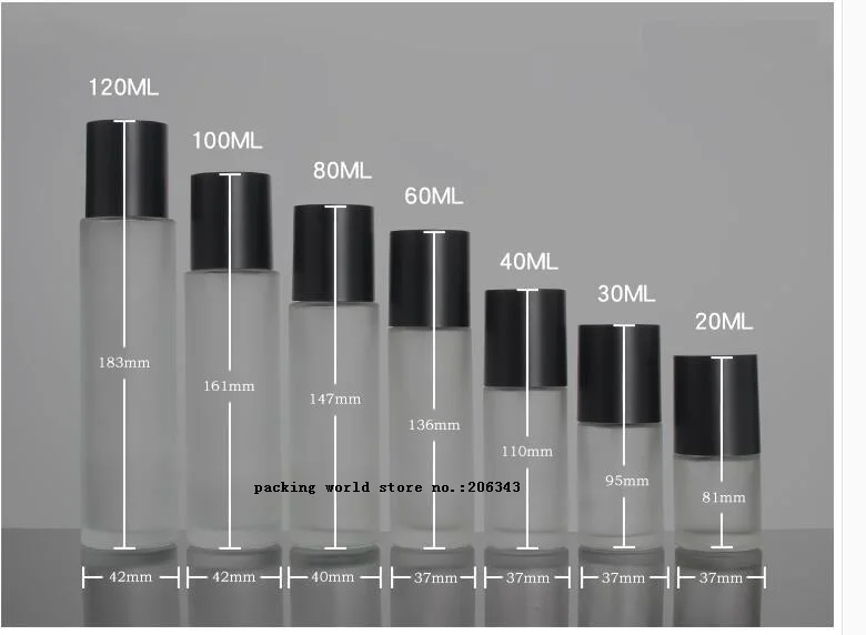40 мл матовое/зеленый/бутылка синее стекло с черным насосом матовая черная крышка для сыворотки/лосьона/эмульсии/Основа косметическая
