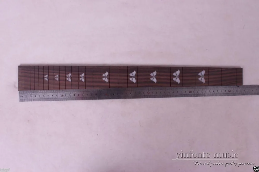 

New electric guitar Fretboard Rose wood 25.5 Fretboard Beautiful inlay #013