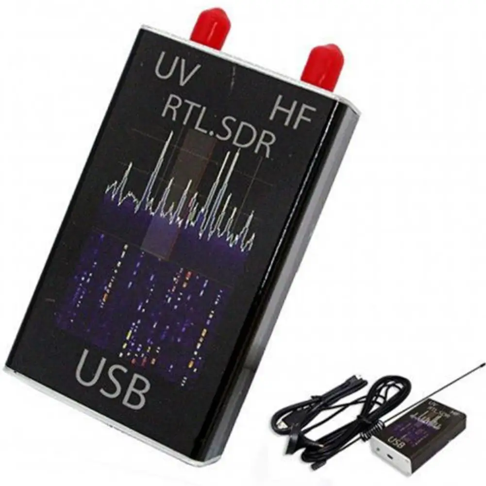 100 кГц-1,7 ГГц Полнодиапазонный UV HF RTL-SDR USB тюнер приемник/R820T+ 8232 Ham радио
