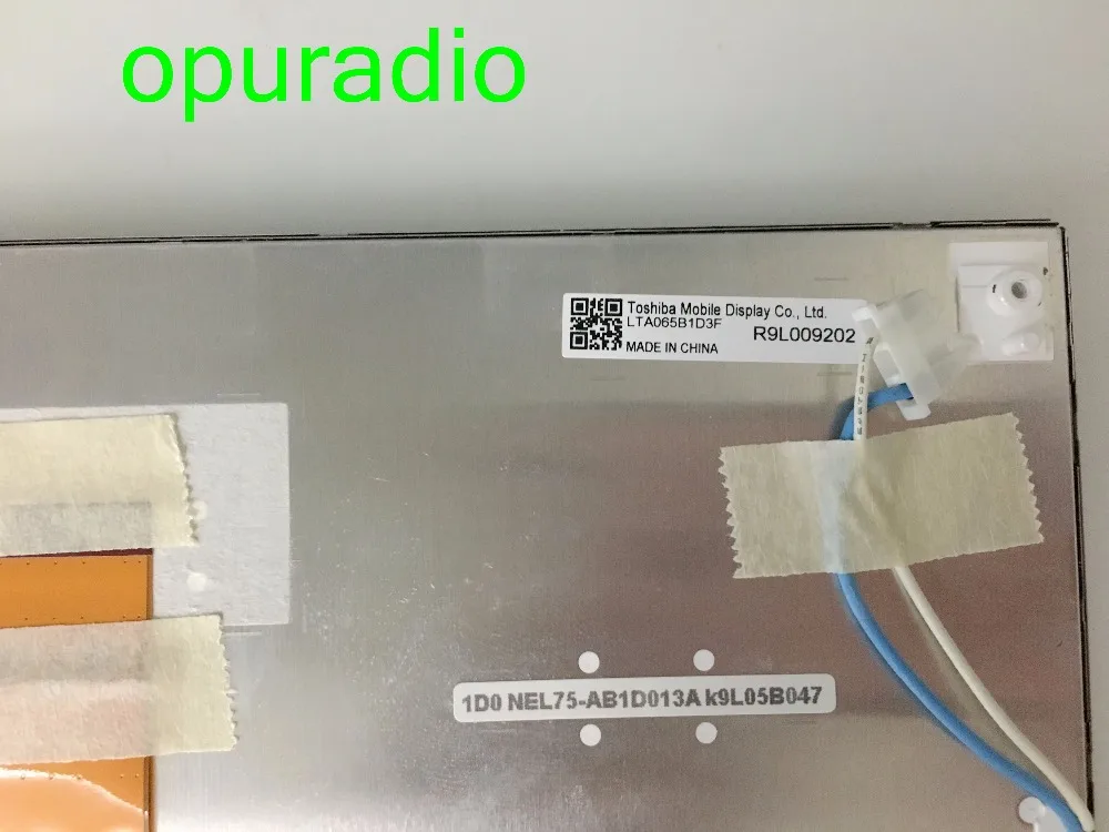 Абсолютно Новый 6 5 дюймовый ЖК дисплей LTA065B1D3F с сенсорной панелью для Ssangyong Hyundai