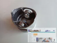 Wuxi KAMA KM12DL500F parts, the piston,part number: