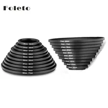 Foleto Lens Filter Adapter Ring Step UP Down Rings 46-59-52-55-58-62-67-72-77-82mm 