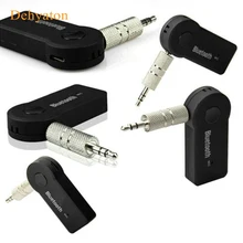 Универсальный 3,5 мм jack Bluetooth Car Kit Hands free Music Receiver Аудио адаптер авто AUX комплект для Динамик наушников автомобилей стерео