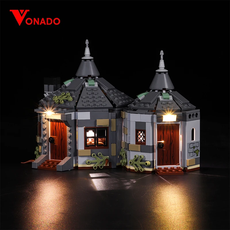 

Vonado LED Light For Harry Potter Hagrid's CottageSet Compatible With 75947 Building Blocks Bricks Toys (Only Light)