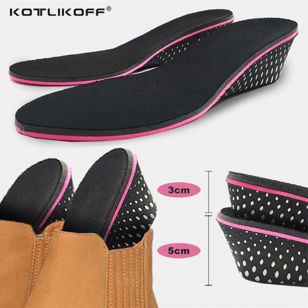 

EID Height Increase Insole EVA women shoes Insoles Gel Insoles Flat Foot Soles Gel Orthopedic Shoe pad Lift Increase