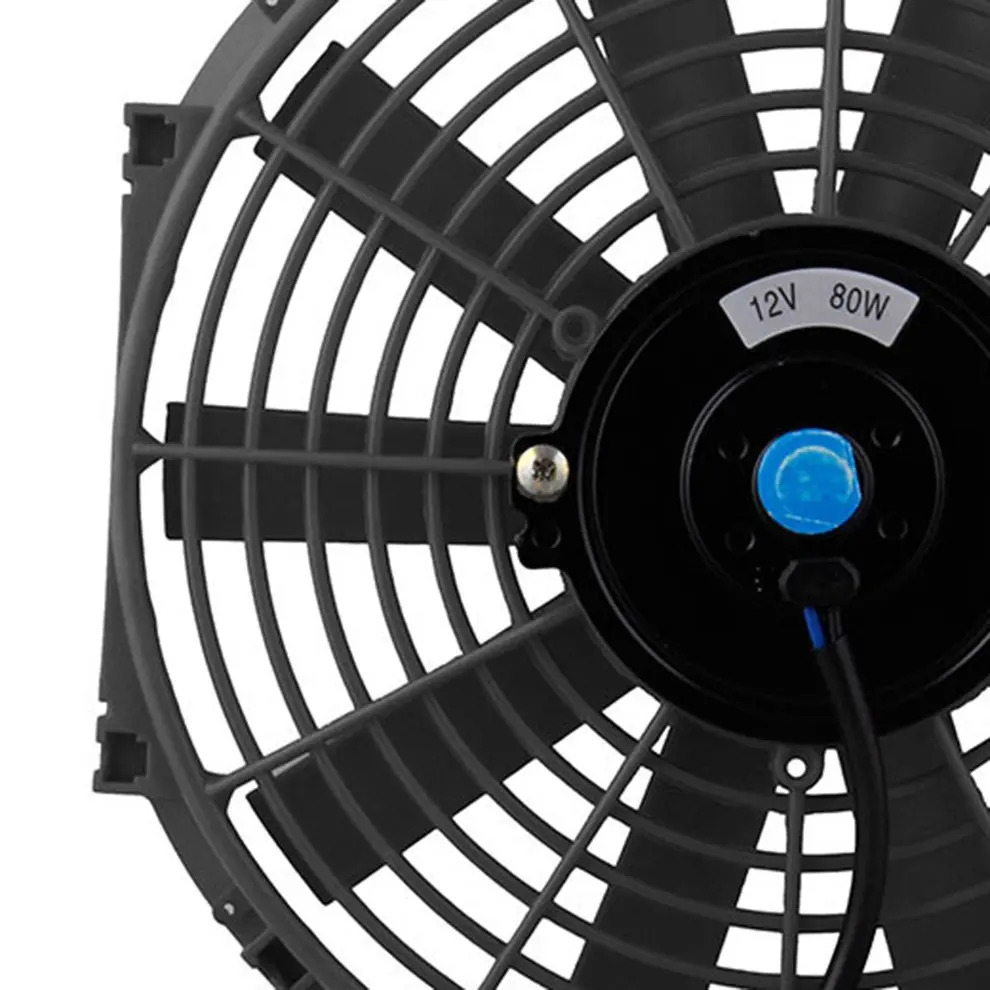 

High-power 12-inch car air conditioner water tank electronic fan baler modified car cooling fan refrigerated truck.