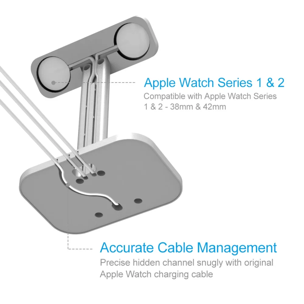 Charging Dock Stand Holder Station for Headphone AirPods IPad Apple Watch i Watch Series 1 2 3 iPhone 10 X 8 7 6 6S Plus
