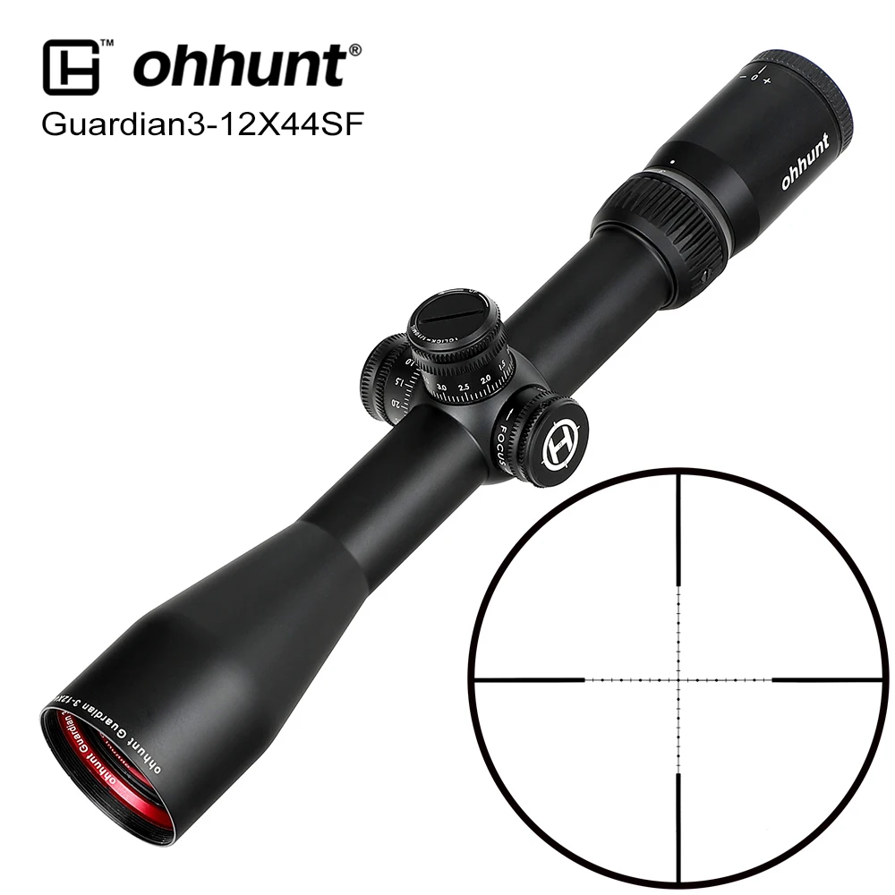 Охотничья винтовка ohhunt Guardian 3 12X44 SF прицел 1/2 полумил Дот сетка боковой Параллакс