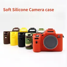 New Soft Silicone Camera case for Sony A7 II A7II A7R Mark 2 Rubber Camera case Protective Body Cover Skin