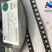 500 шт. UNI 3537 3535 1 Вт Светодиодный чип-2 90LM холодный белый ЖК-подсветка для ТВ-приложения высокой мощности Светодиодный