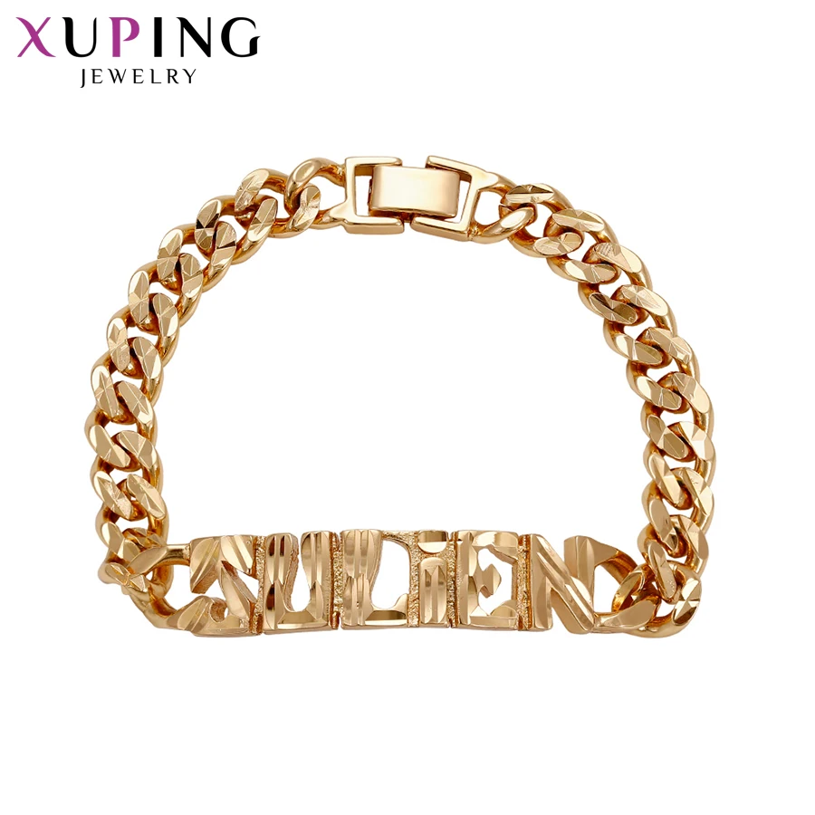 

11.11 Xuping Fashion Gold Color Plated Bracelets Charm Style Bracelets for Women Imitation Jewelry Gift for Party S70,7-71735