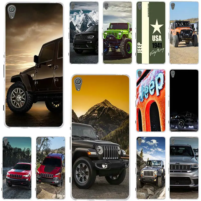 Jeep USA 1941 Vintage Racing Mobile Phone Cases for Sony Xperia M5 E3
